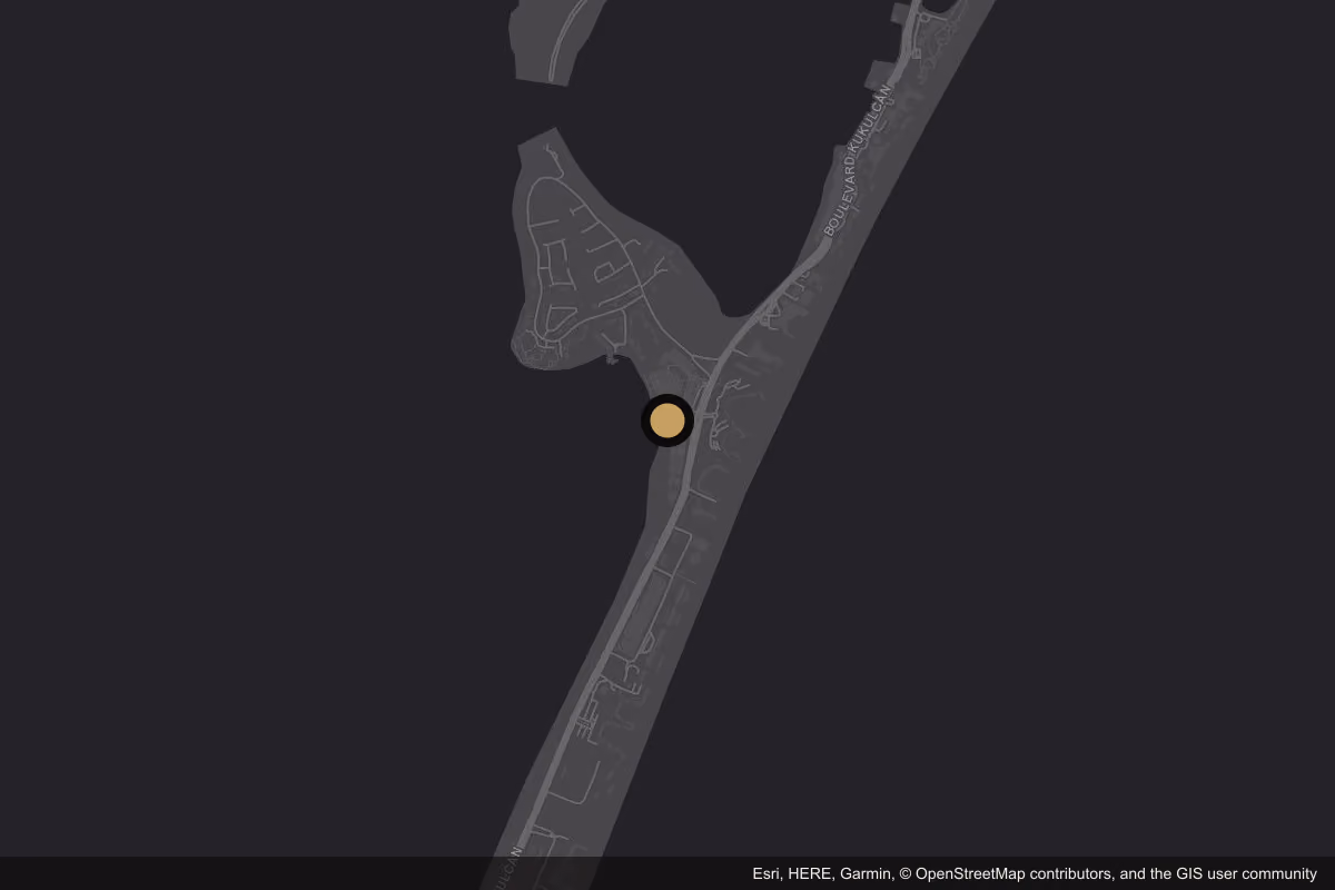 Mapa de Mochomos Cancún, Cancún