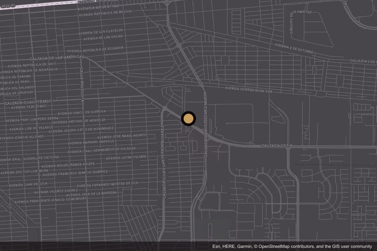 Mapa de Mochomos Mexicali, Mexicali