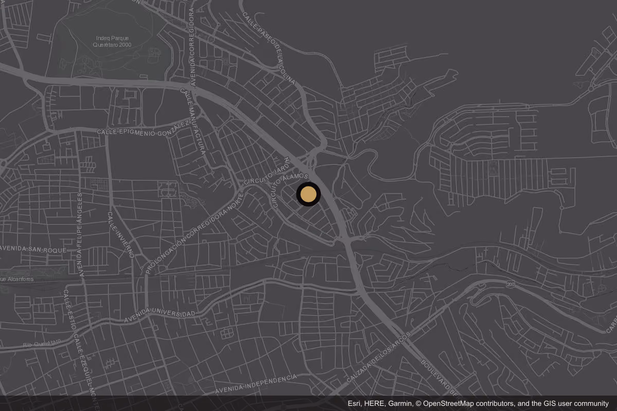 Mapa de Mochomos Querétaro, Querétaro