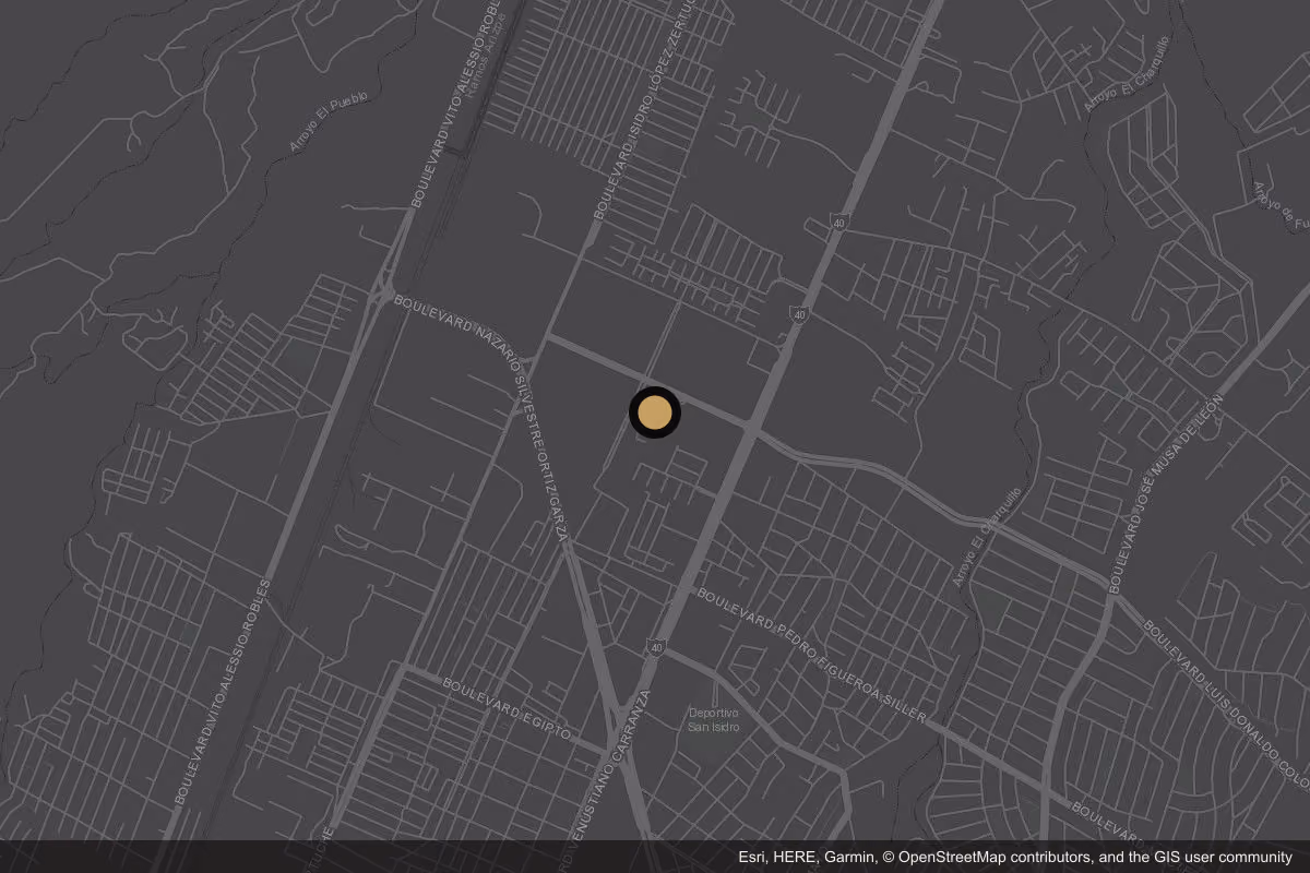Mapa de Mochomos Saltillo, Saltillo